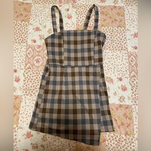 Plaid Dress/Romper